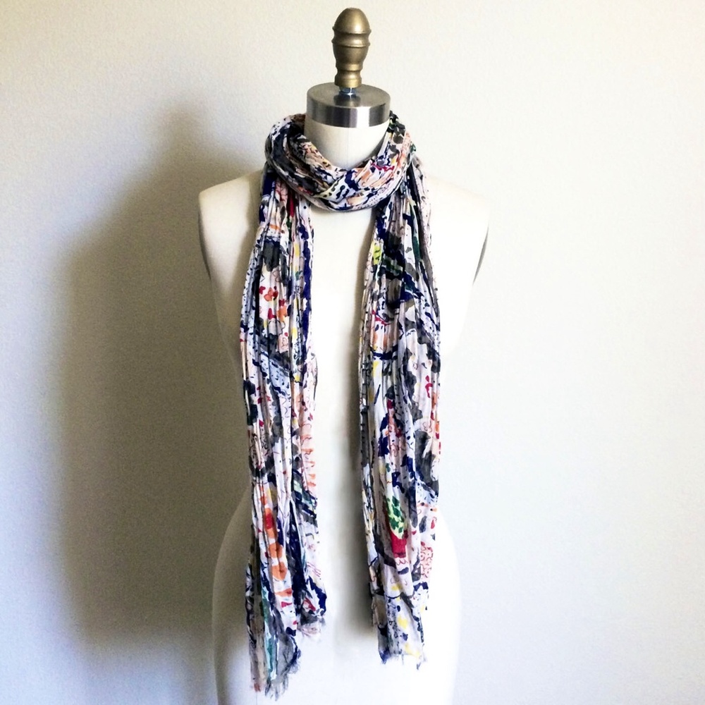 Boho Paisley American Eagle Scarf